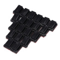 20Pcs Black Adhesive Car Cable Clips Cable Winder Drop Wire Tie Fixer Holder Organizer Management Desk Wall Cord Clamps