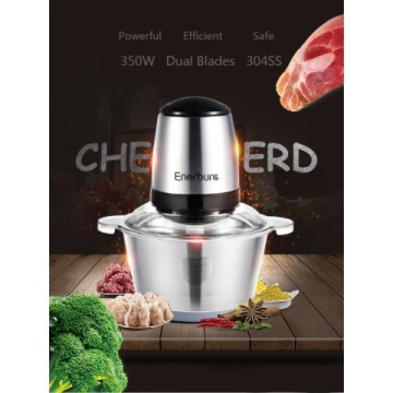 Stainless Steel Electric Mixer Household Meat Grinder Slicer Mincer Electric Chopper Food Professor