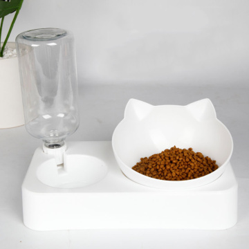 Automatic Cat Feeder Cat Bowl With Raised Stand Pet Food And Water Bowls For Cats Dogs Feeders Cat Bowl Pet Supplies