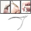 10pcs Stainless Steel Silver Sharp Edge Toe Nail Clipper Nail Care Art Stainless Steel Cuticle Nipper Remover Cutter Clipper