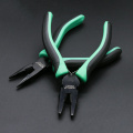 ELECALL Mini plier Cutter Cutting Nippers Pliers Hardware Mini Tool Pliers Tweezers Clamps Multi-purpose green