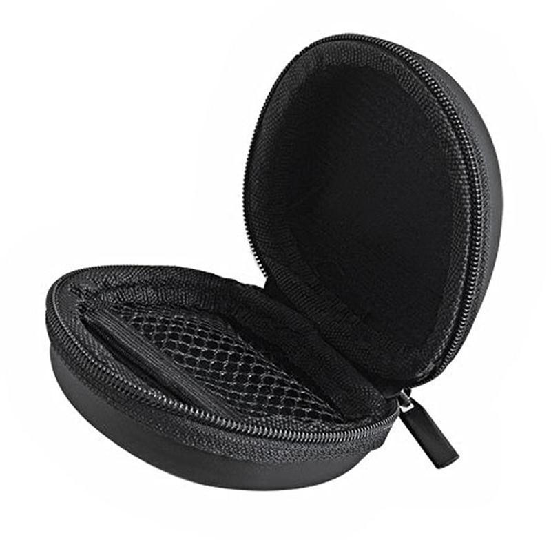 Portable Zippered Hard Carrying Case Storage Bag Organizer for Earphone /Headphone /iPod /MP3