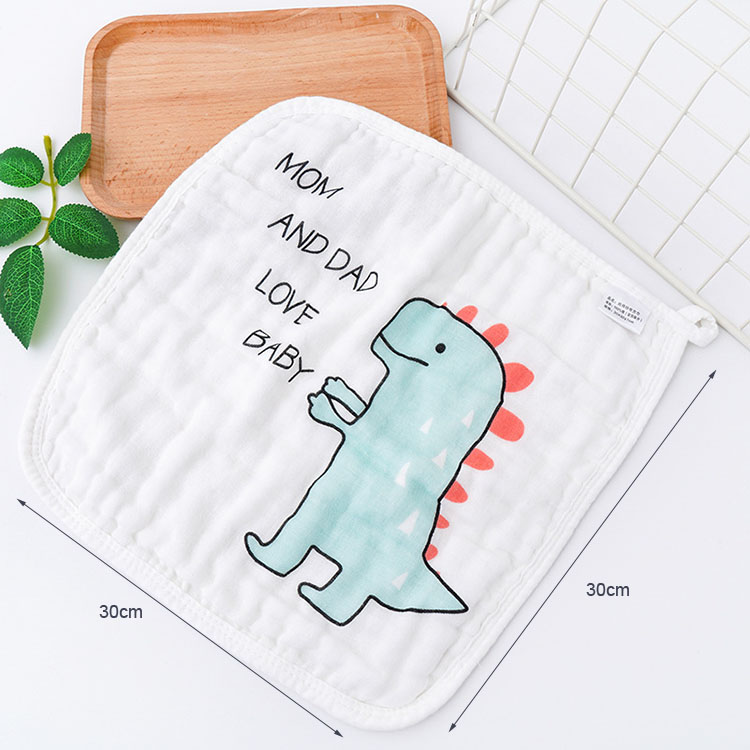 Baby Gauze Face Towel Baby Bibs Face Wash Newborn Accessory