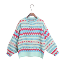 Fashion Round Neck Knitted Sweater