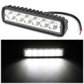 12-24V 6*1.9*1inch Driving Fog Offroad LED Work Car Light 18W LED Car 4WD led beams Work Light Bar Spotlight Flood Lamp
