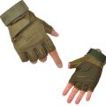 2019 Men Outdoor Short Finger Gloves Sports Army Military Tactical Airsoft Shooting Hunting Outdoor Gloves