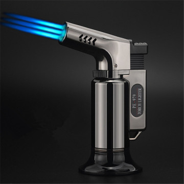 Three-tube outdoor kitchen BBQ supplies Spray Gun Electronic Lighter gas Lighter TorchTurbo Lighter Cigar Cigarette Lighters