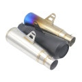 ZS MOTOS 51 mm Modified Motorcycle Dirt Bike Exhaust Escape Scooter Exhaust Muffler Fit for Scooter ATV Motorbike GP for SC