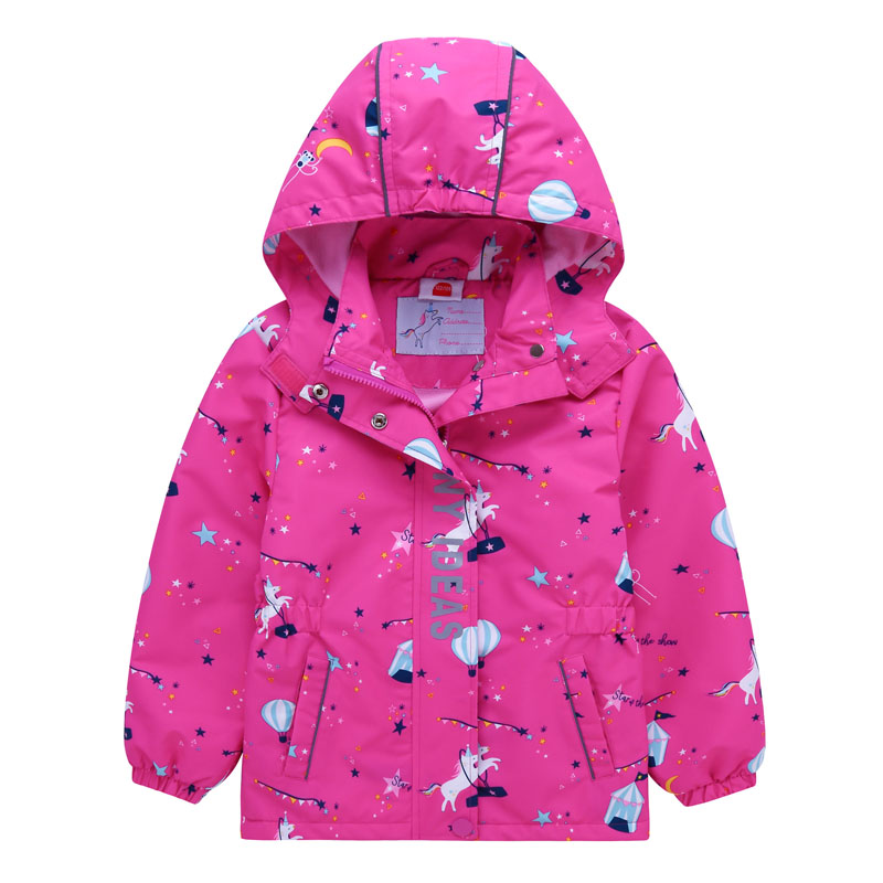 2020 Spring Autumn Girls Jacket Warm Waterproof Baby Windproof Jackets Girls Coats Child Hooded Children Outerwear For 3-12 y