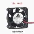 2pcs/lot 40*40*10mm DC5V 12V 24V dual ball bearing 4010 2Pin Cooling Brushless Fan 40MM Small Exhaust Fan for 3D Printer