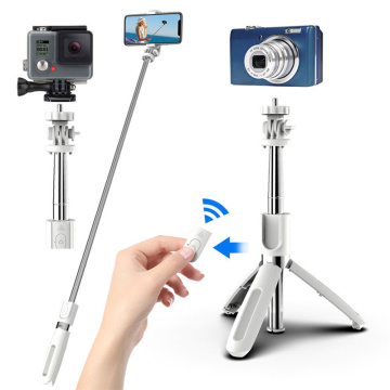 Mobile phone selfie stick L02 multifunctional tripod integrated Bluetooth remote control live snapshot bracket universal