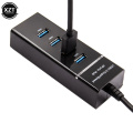 USB Hub 3.0 Multi USB 3.0 Hub USB Splitter High Speed 4 Ports For Flash Drives PC Laptop Computer Accessories