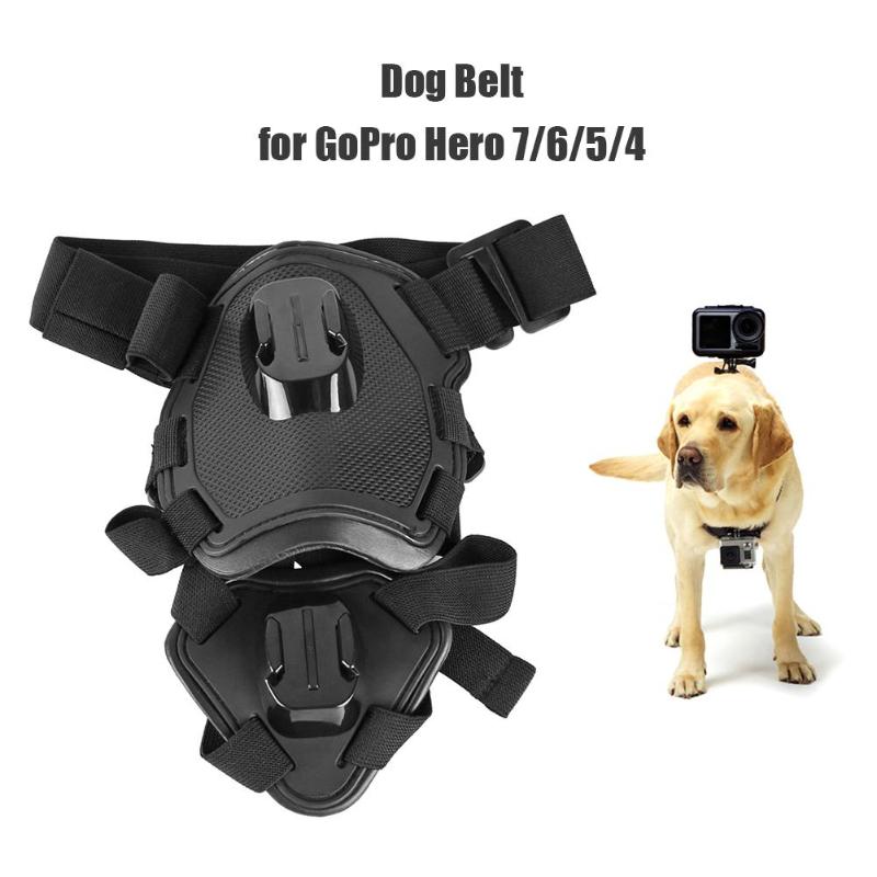 Adjustable Dog Harness Chest Strap Dog Harness Mount Action Camera Strap Holder Action Base GoPro Hero Sports Camera Accessories