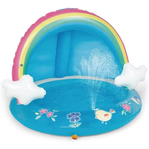 Inflatable Baby Pool Rainbow Baby Toddlers Splash Pool for Sale, Offer Inflatable Baby Pool Rainbow Baby Toddlers Splash Pool