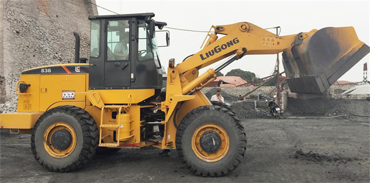 Liugong836 3tons articulated wheel loader