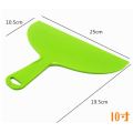 5Pcs Scrapper Set plastic Scraper Filler Plaster Drywall Decorate Flexible Tapping Putty Cleaning Tool