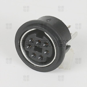 High-Reliability Mini DIN PS/2 Connector