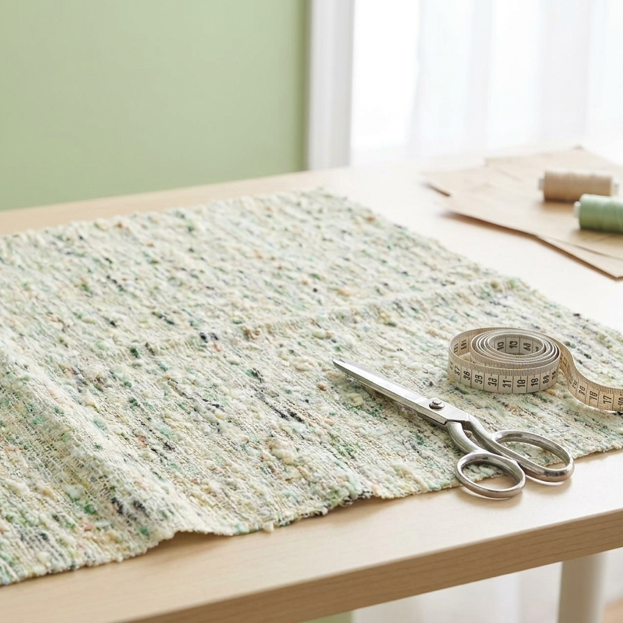 wool blend woven fabric