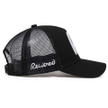 2019 new R embroidered baseball cap fashion outdoor adjustable mesh hat hip hop spring and autumn wild hats
