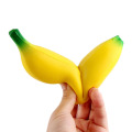 Squishy Simulation PU Ice Banana Slow Rising Fun Squeeze Healing Toy Relieve Stress Toys Dessert Model Home Accessories