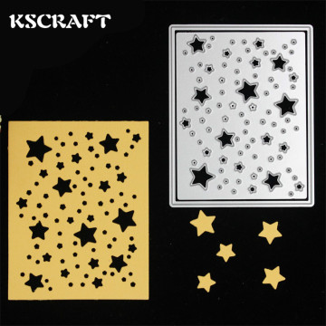 KSCRAFT Stars Frame Metal Cutting Dies for DIY Scrapbooking/Card Making/Kids Fun Decoration Supplies