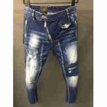 NEW Men Jeans Ripped for Men Skinny DSQ D2 Jeans Pants Men Jeans Zipper Outwear Man Pants 1 order