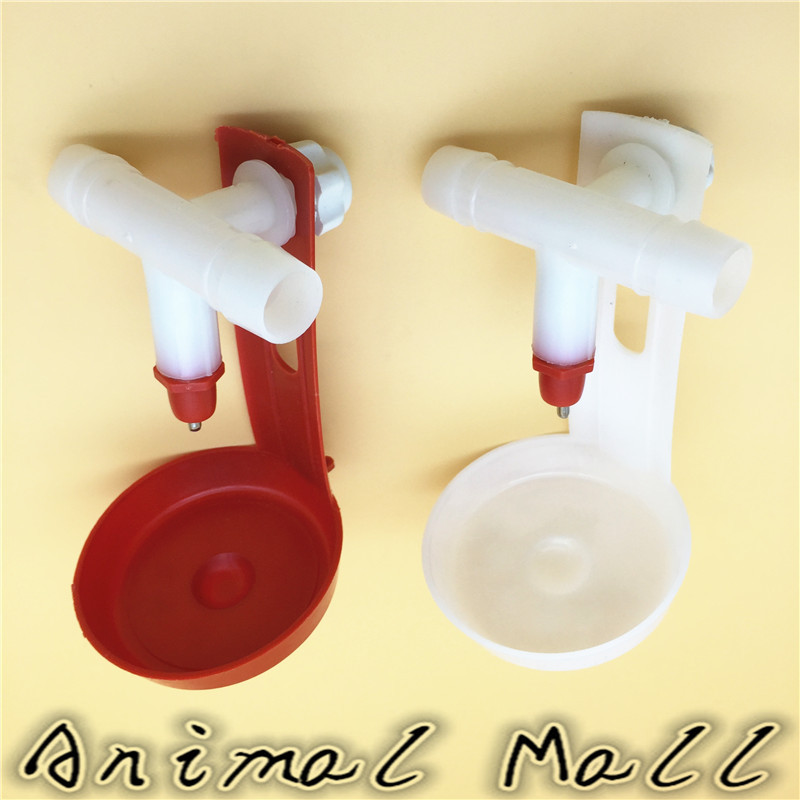 50 sets Chicken 360 degrees Automatic Drinking Hanging Cup Chicken spring nipple drinkers Waterer Feeder Chicken tools wholesale