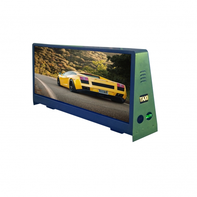 High definition P5 Led display screen advertising screen led car bus taxi cars top led electronic screen Size 960mm*320mm