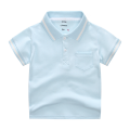 New Unisex Boy Girl Polo shirts for Kids Summer Toddler Tops Girls Polo shirt Cotton Blue shirts Clothes Short Sleeve