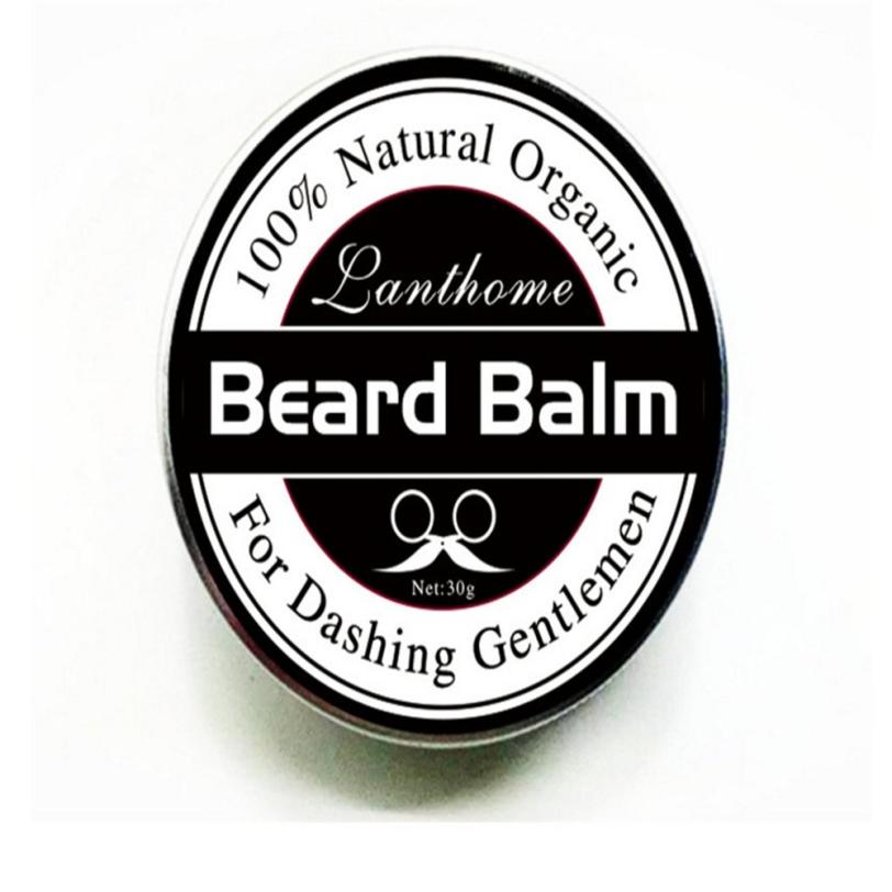 Men's Beard Care Cream Men Beard Balm Leave Moisturizing Care Cream Beard Care Lubricating Cream 30g drop shipping aftershave