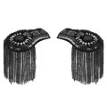 Black Short Tassel