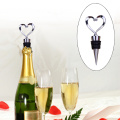 Funny Design Metal Exquisite Heart Shape Wine Beer Bottle Opener Stoppers Silver