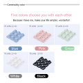 18 Pcs Fixing Clip Desktop Wall Wire Fixing Self-adhesive Wire Clip Steel Wire Mesh Wire Finishing Clip Wire Management Device