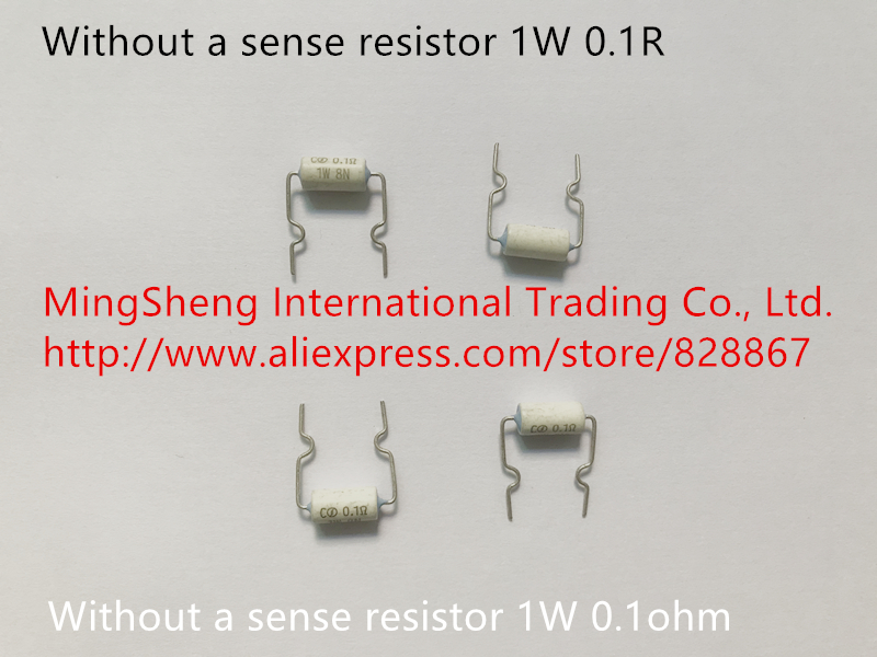 Original new 100% without a sense resistor 1W 0.1R 0.1 ohm ( Inductor )