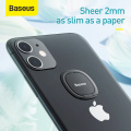 Baseus Car Phone Holder 2.1mm Thin Invisiable Stand For Xiaomi Samsung Mobile Phone Ring Holder Auto Phone Support Mount
