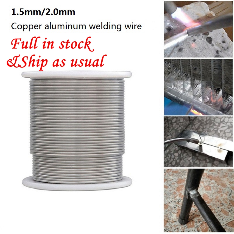 1.6/2mm Solder Welding Wire Low Temperature Copper Aluminum Welding Wire Electrode Flux-Cored Welding Rod For Repair