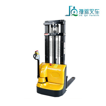 Walkie-type electric stacking unit
