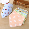 2021 Baby Cotton Bibs Cartoon Cute Saliva Towel Infant Burp Cloths Baby Feeding Smock Baby Feeding Accessories Soft Baby Stuff