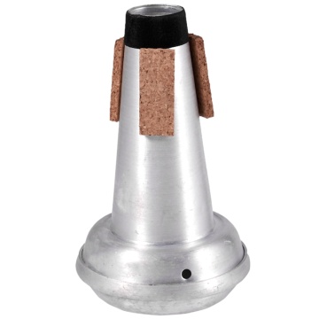 Trumpet Aluminum Mute Straight Practice Mute for Trumpet Brass Musical Instrument Parts Accessories