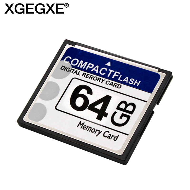 XGEGXE Memory Card 64GB 32GB 16GB CF Card High Speed Class 10 Compact Flash Card 8GB 4GB 2GB For Camera