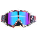 Men Women Ski Mask Goggles Snowboard Snowmobile Skiing Windproof Eyewear Sport Cycling Glasses Skull Ghost Motocross Faceshield