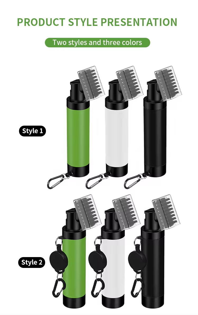 Golf Club Cleaning Brush with Nylon Bristles0