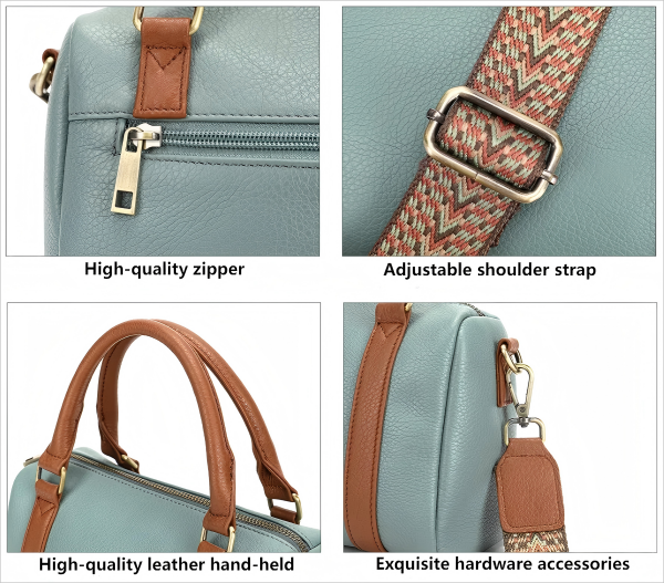 Fashionable commuter lady's crossbody bag