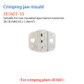 Paron 2546 JX-1601-01/06/08/10 AWG Solar Connector Terminals Die Wire Crimper Jaw Ferrule Mold Crimping Pliers Accessory