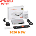 GTMEDIA v7 TT Satellite TV Receiver DVB TV BOX DVB-T2 DVB-S Digital Wifi tv box Receiver cccam 7 line free Spain France