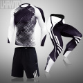 3pcs/set Mens Tracksuit Sport Suit Gym Fitness Compression Clothing Thermal underwear set Jogging Wear Exercise Workout Tights