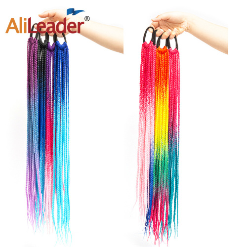 Rainbow Hair Tie Hair Extension Children Wig Braid Supplier, Supply Various Rainbow Hair Tie Hair Extension Children Wig Braid of High Quality