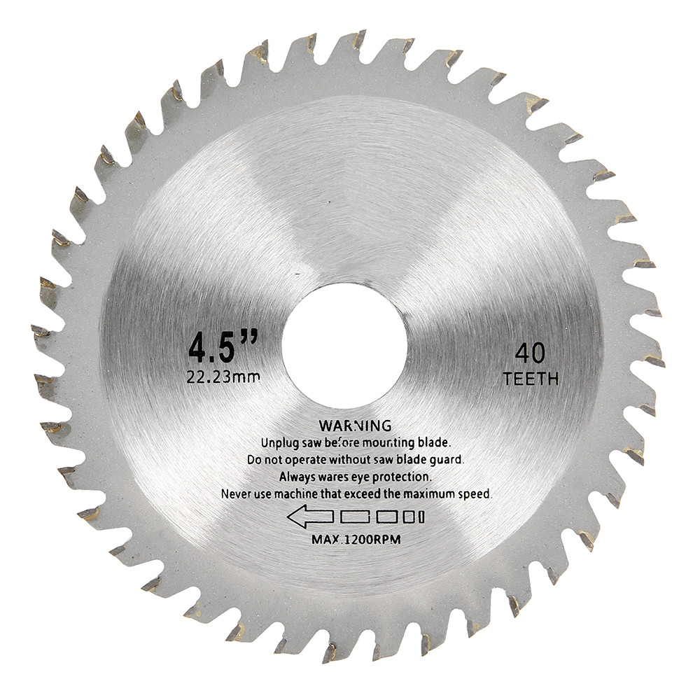 1pc 115mm 40 Teeth Circular Carbide Saw Blades Cutting Wood For Angle Grinder Saw Disc Wood Cutter Saw Blade For Cutting Wood