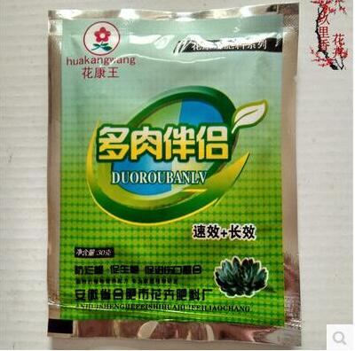 1 Pack 30g Succulent Plant Special Granular Fertilizer Quick-release Water-soluble Fertilizer Flower Fertilizer Anti Root Rotton