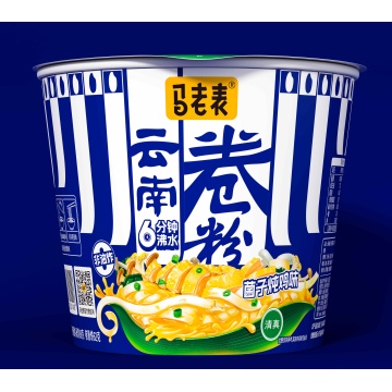 Mushroom Chicken Flavor Rice Noodles Roll